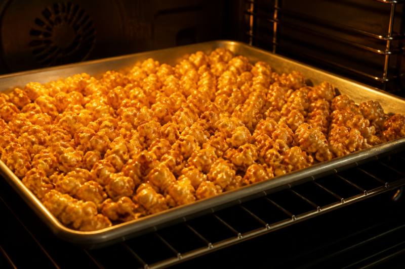 Bake until brave and glossy