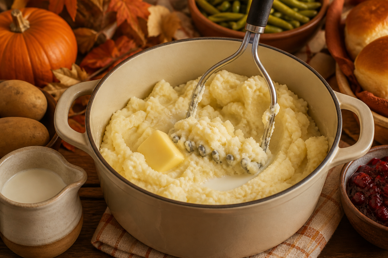 Mash the butter clouds