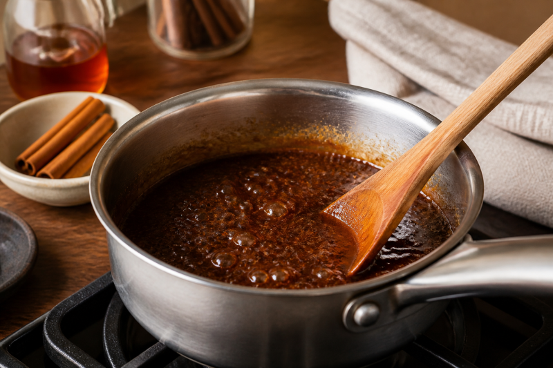 Warm the maple spark