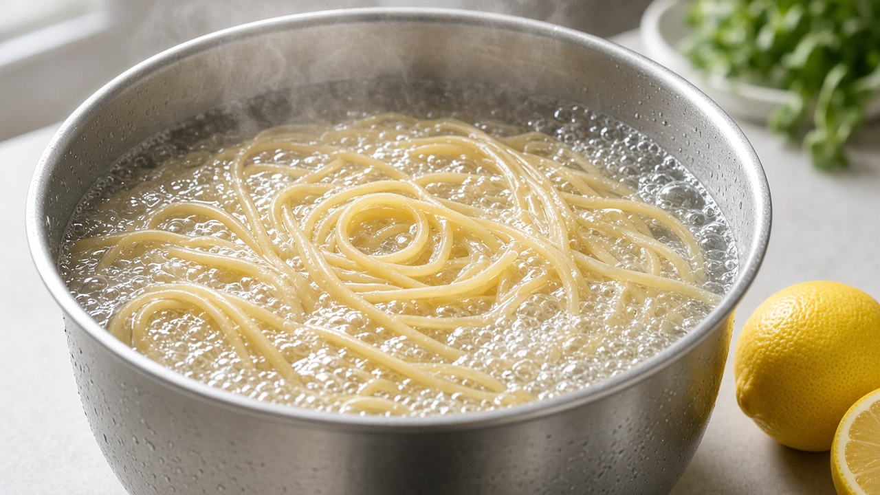 Boil the pasta
