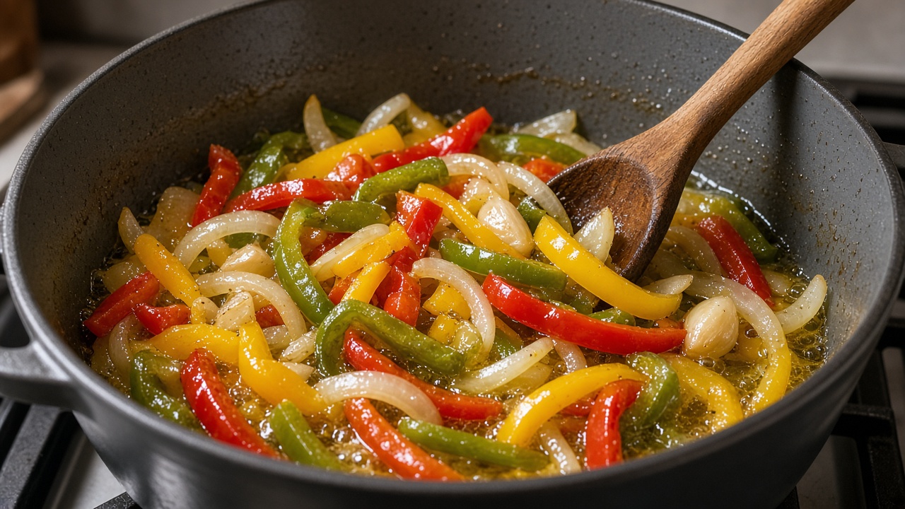 Saute the veggies