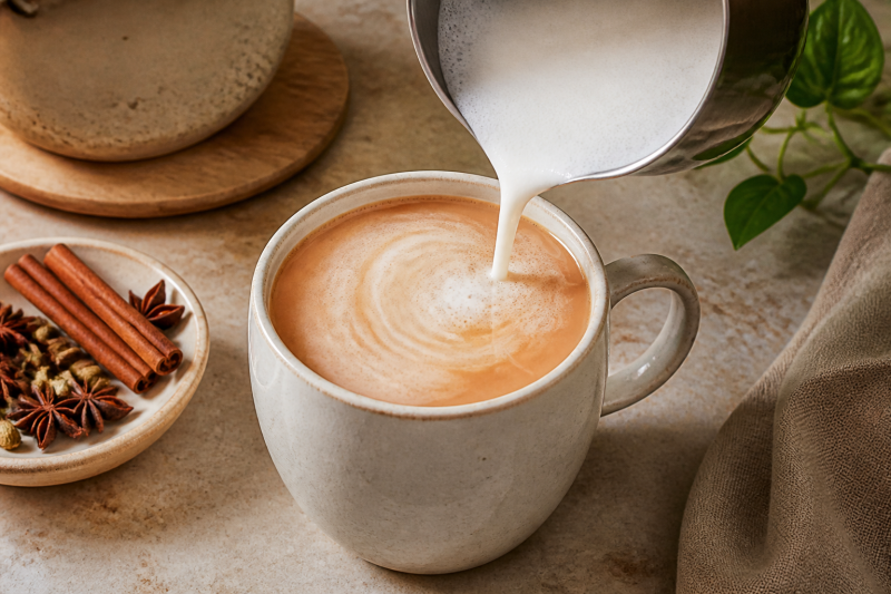 Froth and finish