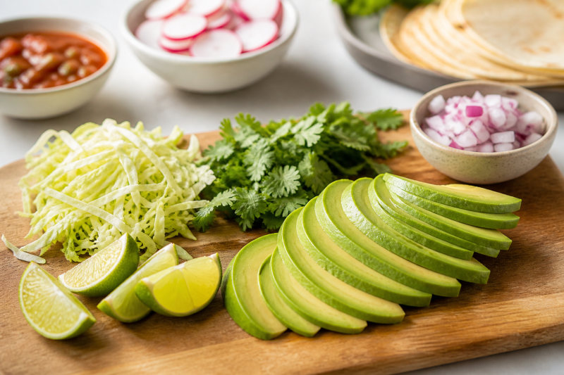 Prep the toppings