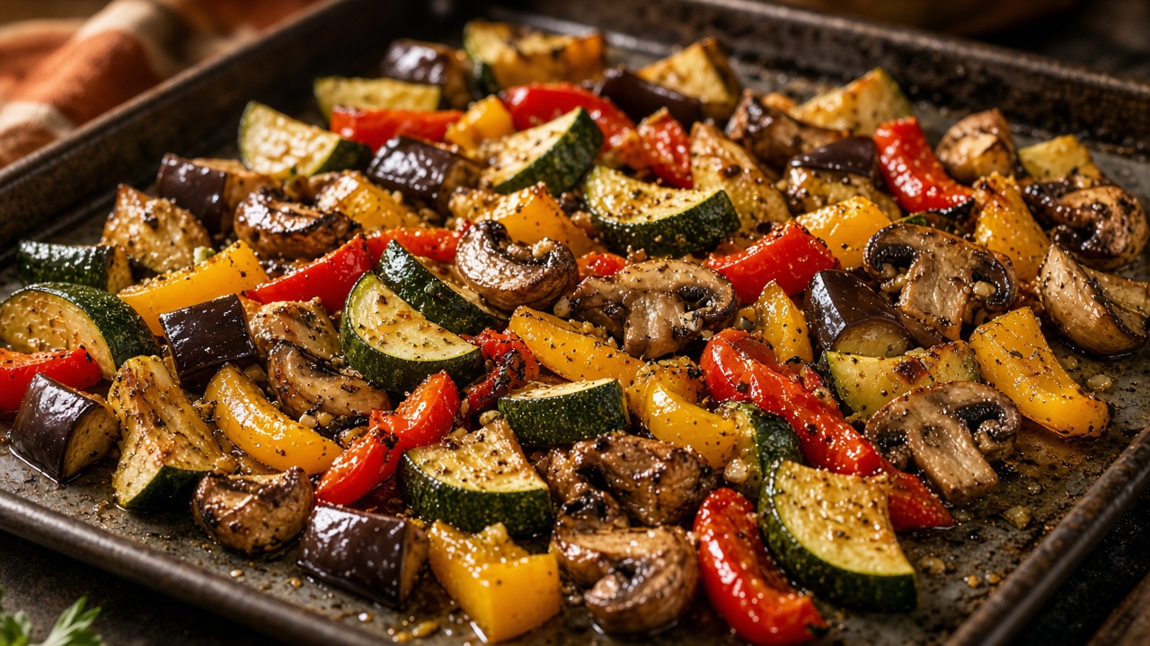 Roast the vegetables