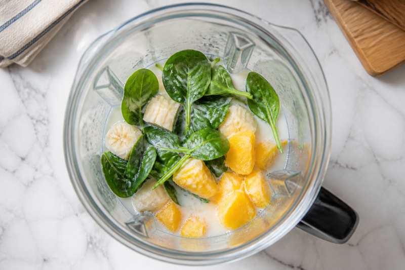Fill the blender