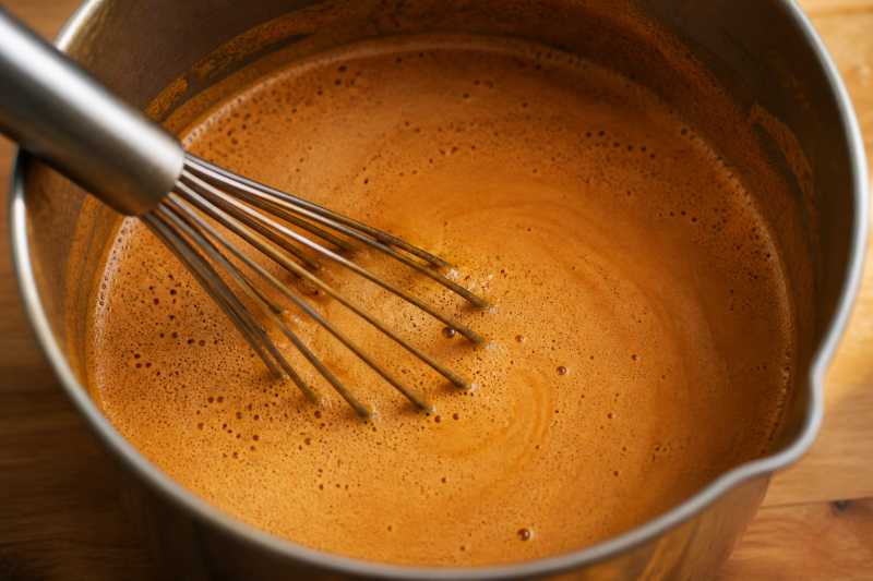 Froth until cozy