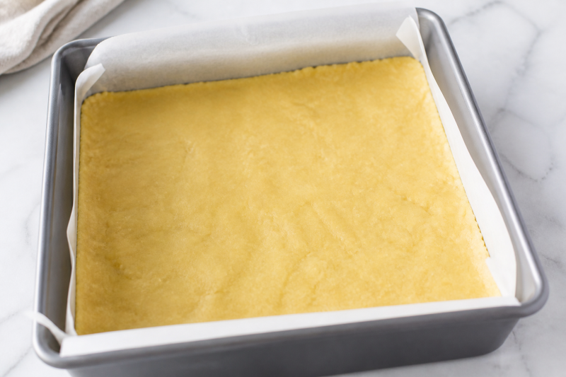 Make the shortbread crust