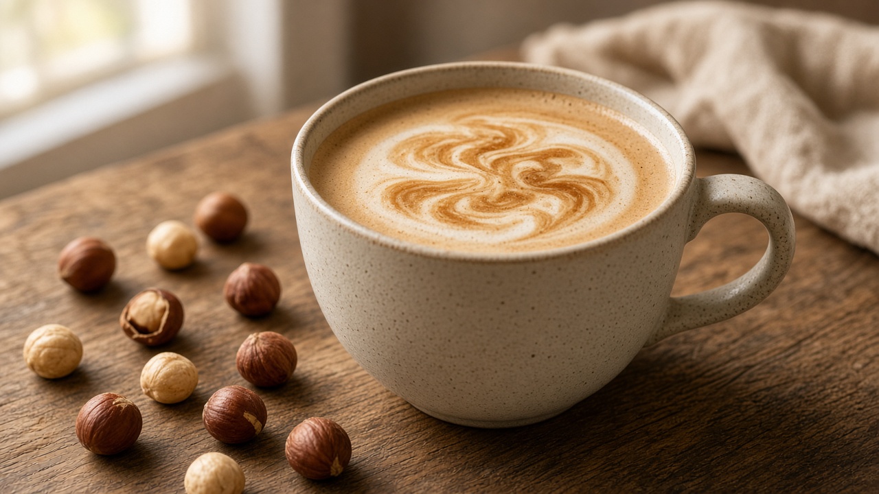 Hazelnut Milk Latte