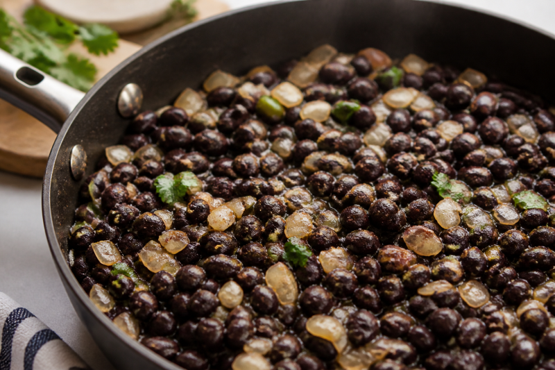 Warm the beans