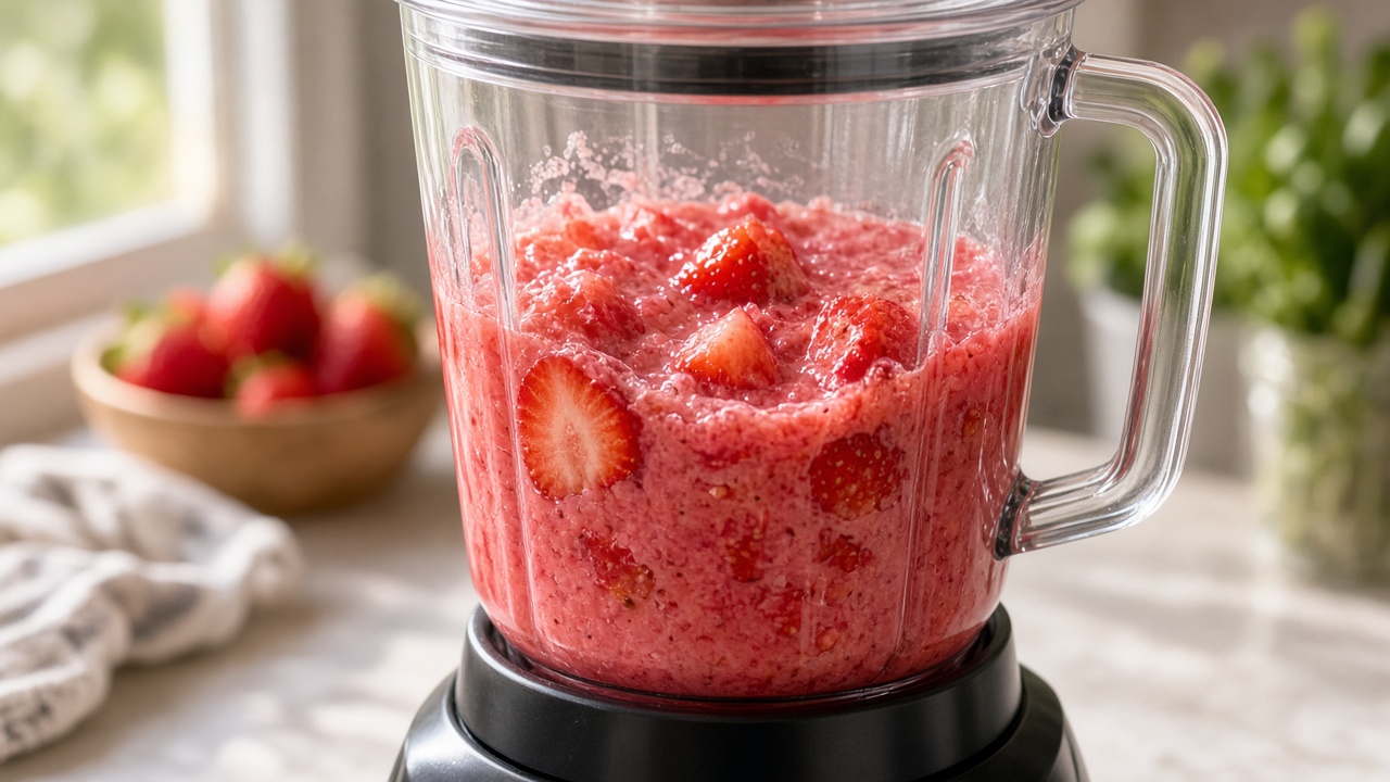 Blend the puree