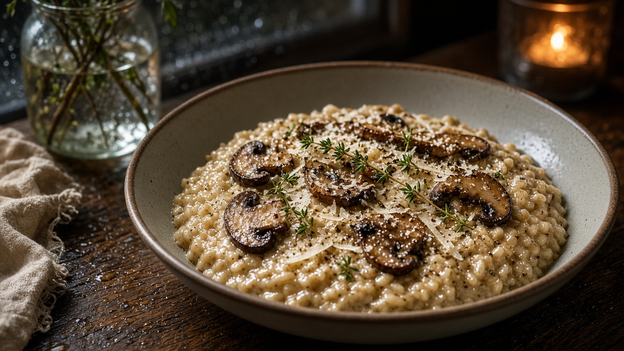 Mushroom Risotto