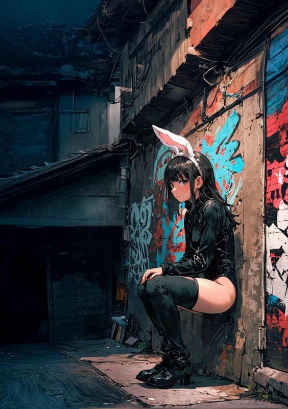 Bunny in the Alley