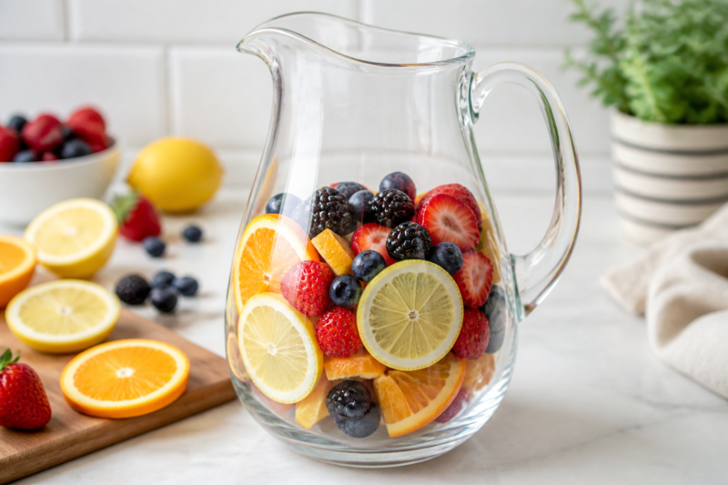 Prep the fruit