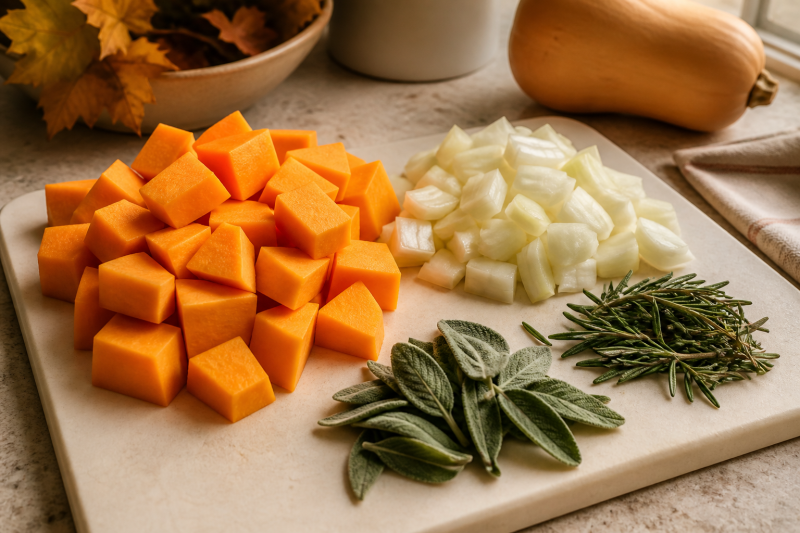 Chop the orange garden