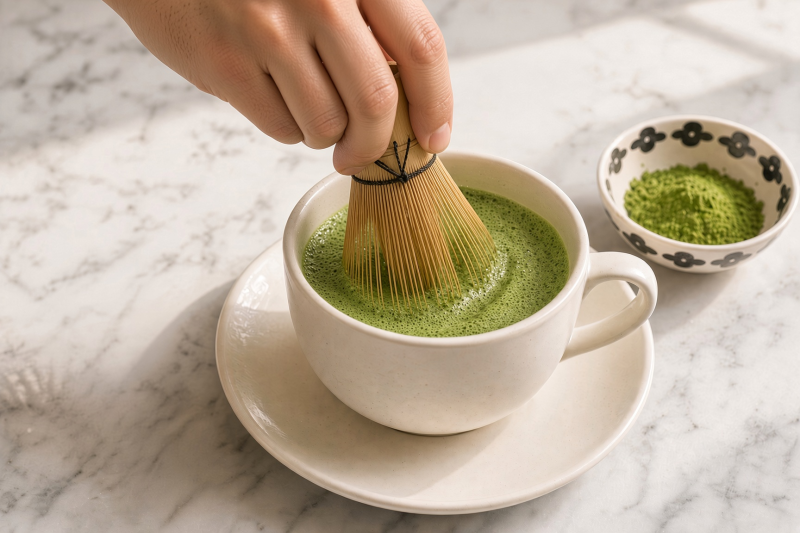 Whisk until frothy