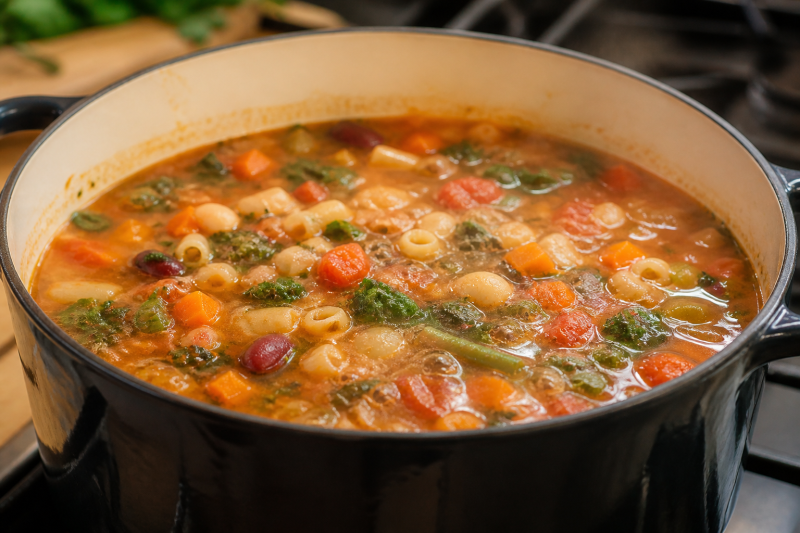 Simmer the soup