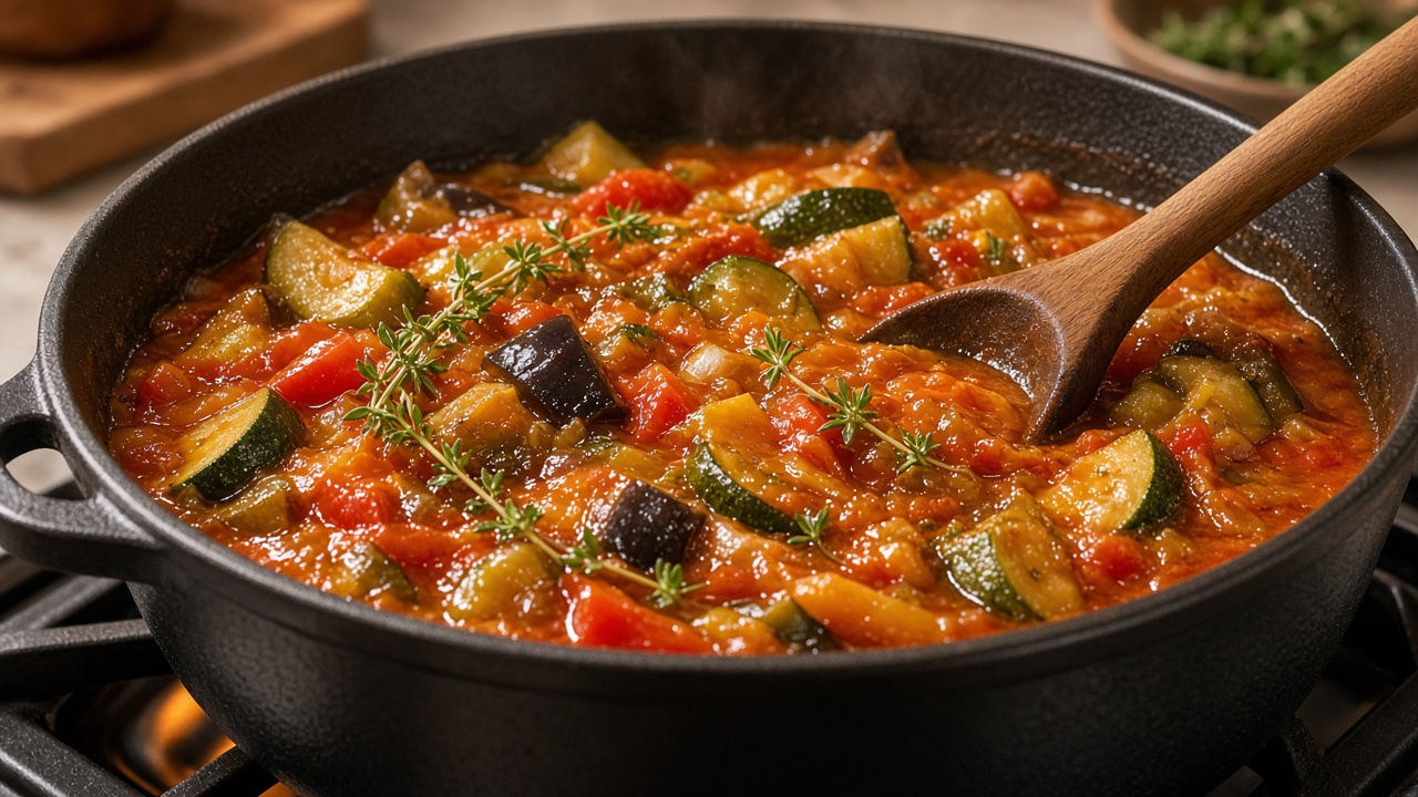 Simmer the stew