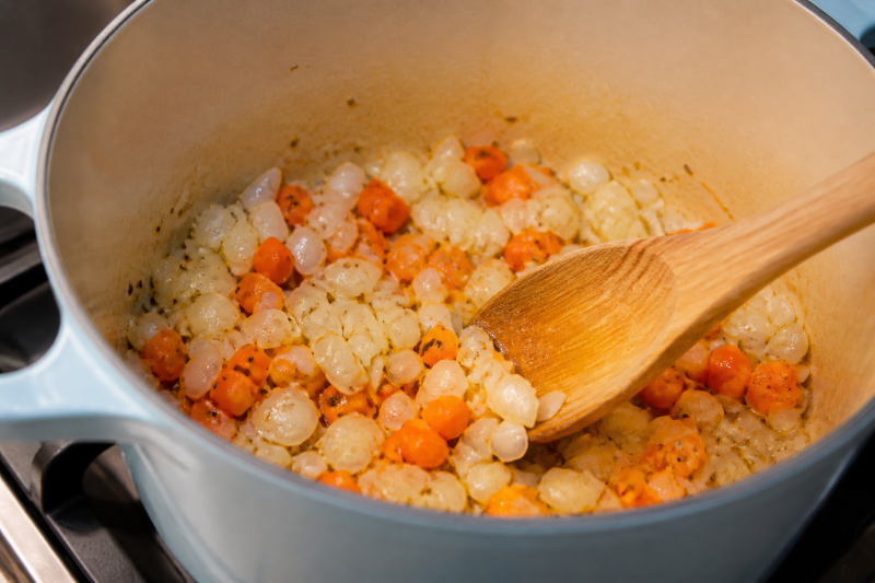 Soft vegetable start