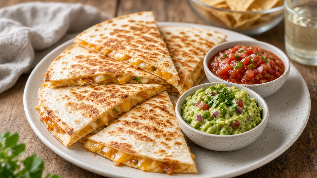 Fifteen-Minute Quesadillas
