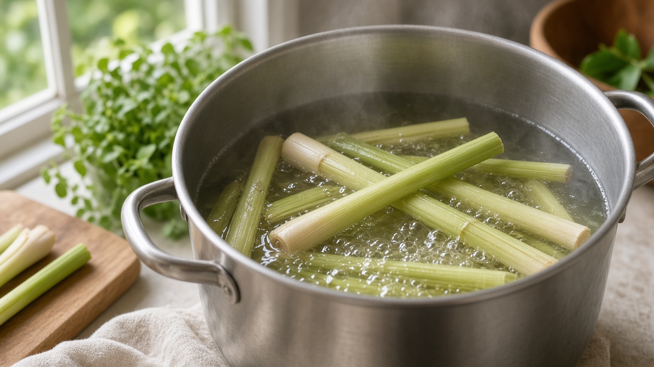 Simmer lemongrass