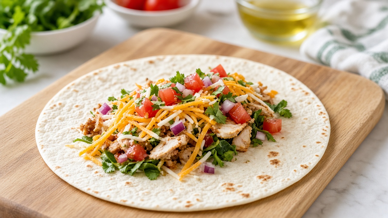 Fill the tortillas