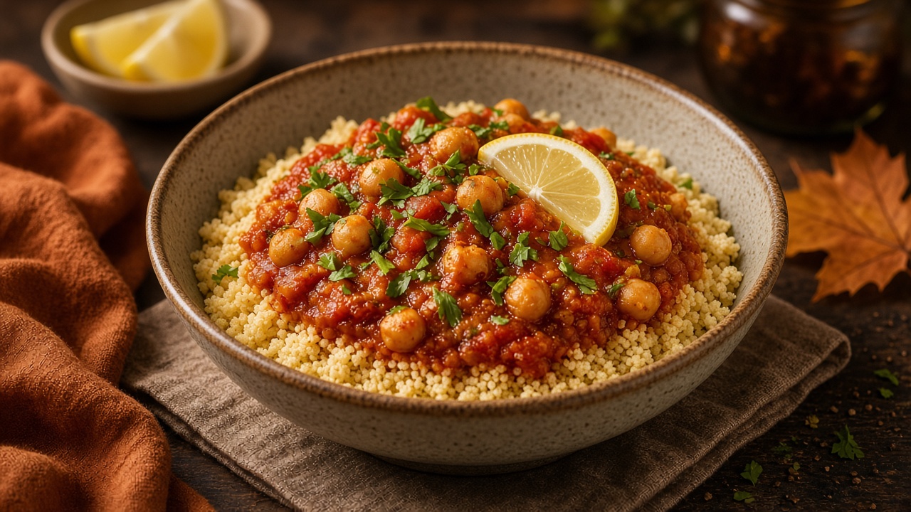 Harissa Chickpea Bowl
