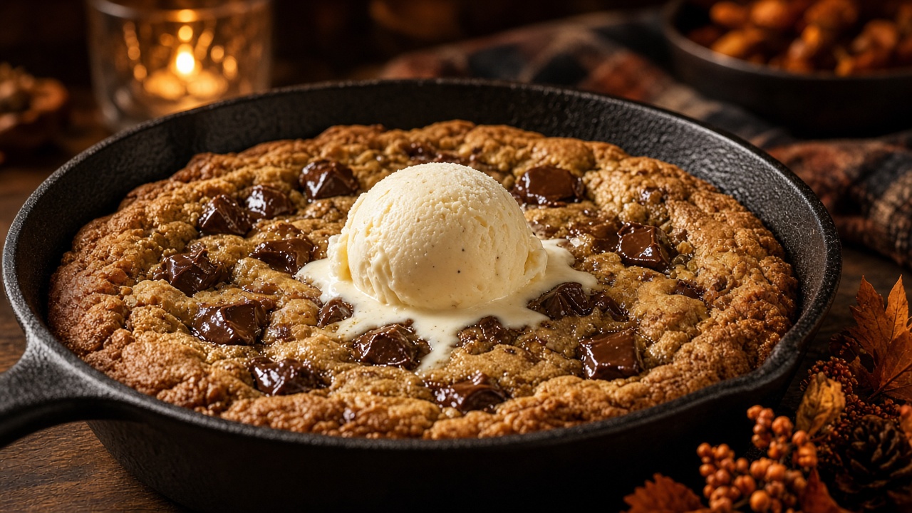 Brown Butter Skillet Cookie