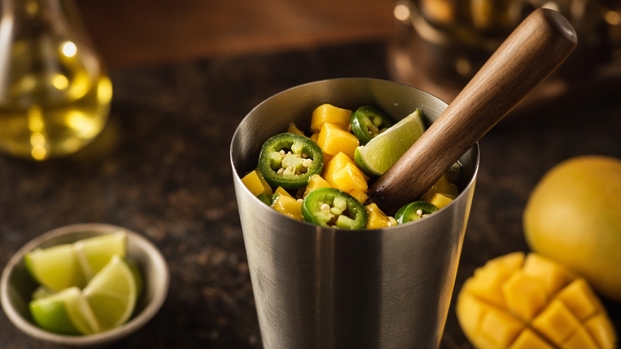 Muddle the chile
