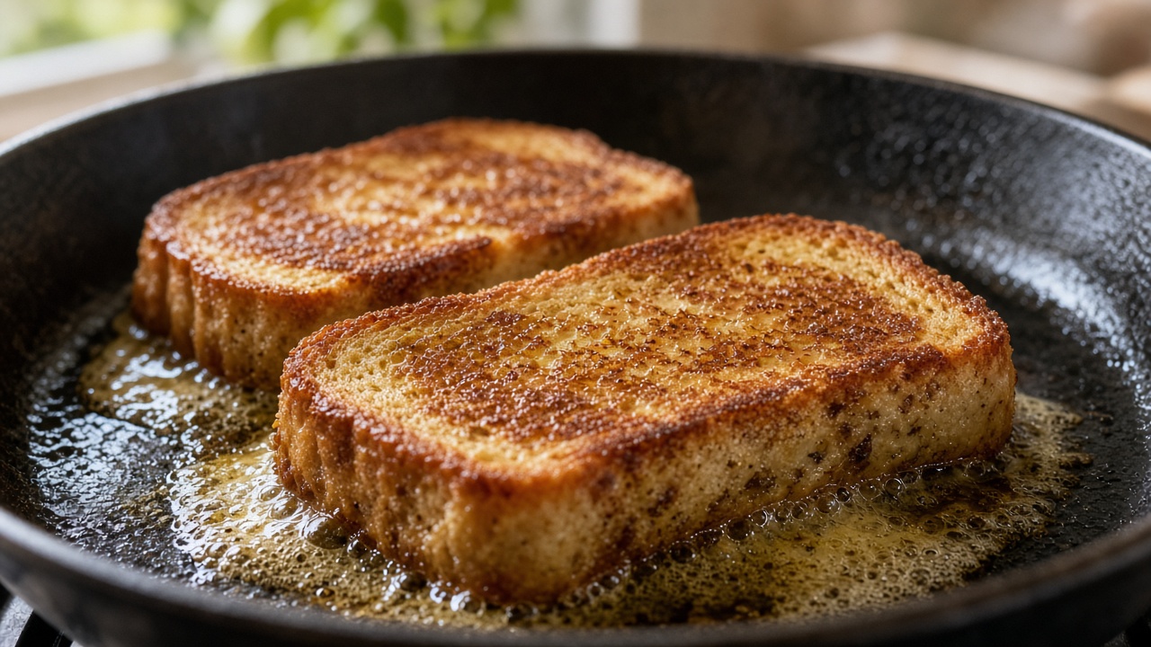 Pan until golden