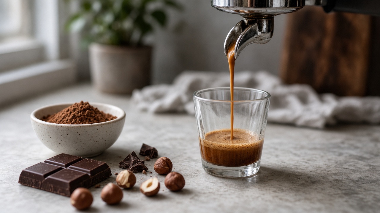 Brew the espresso