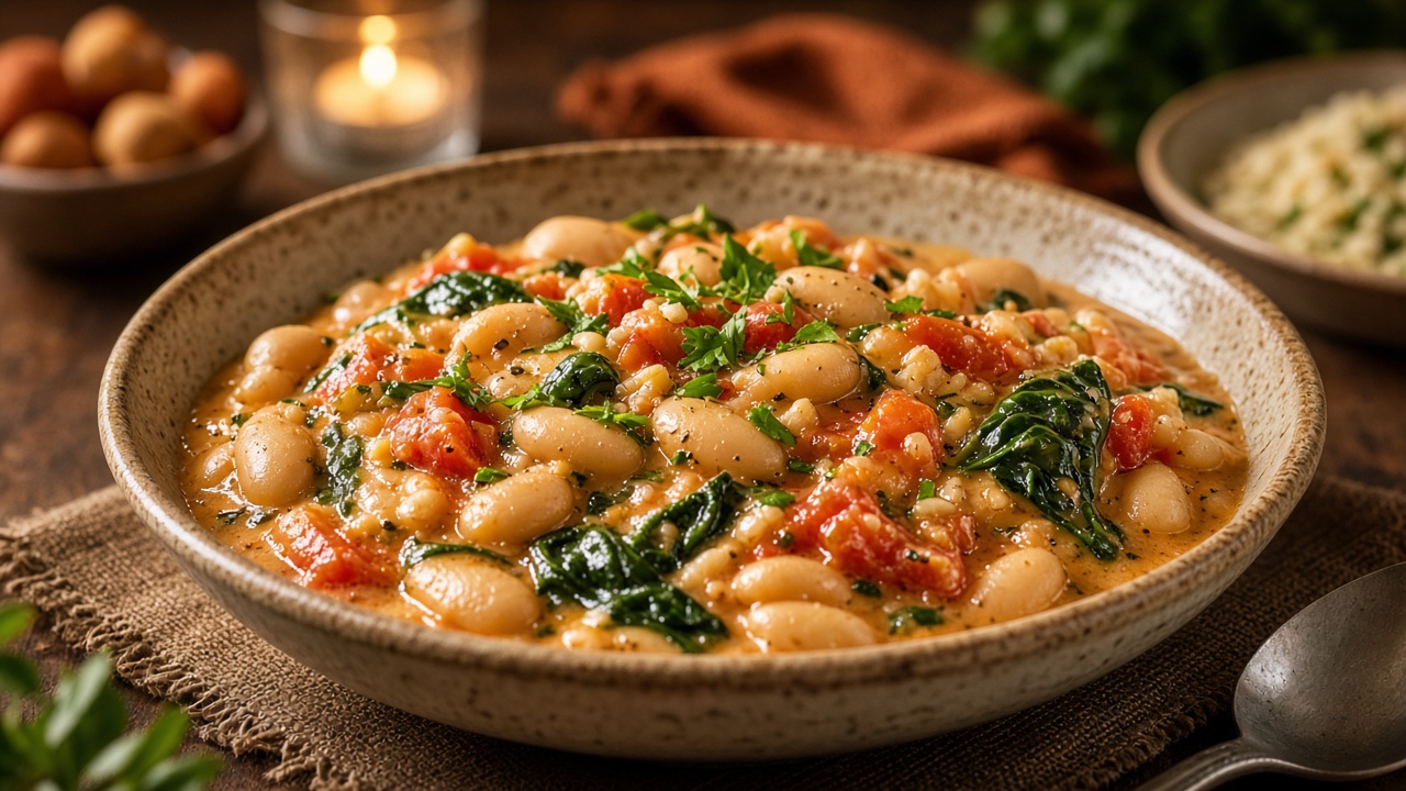 Creamy Tuscan White Beans