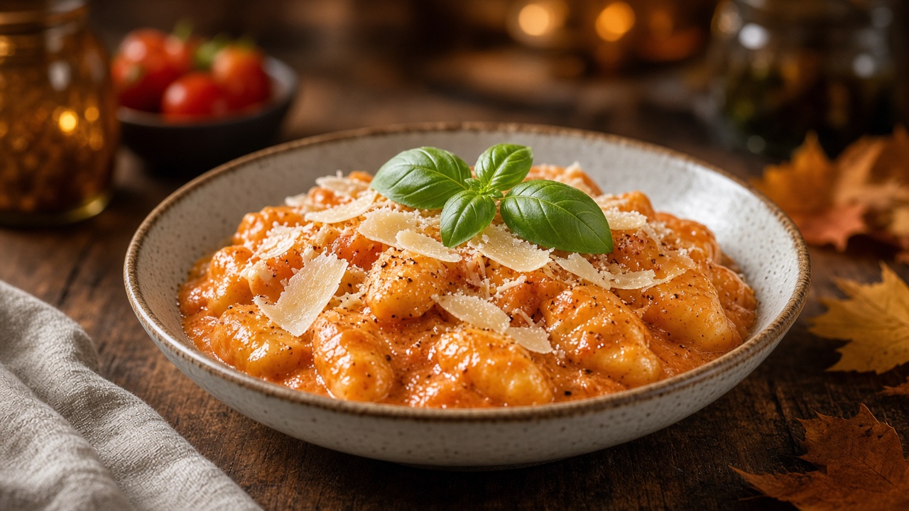 Creamy Tomato Gnocchi