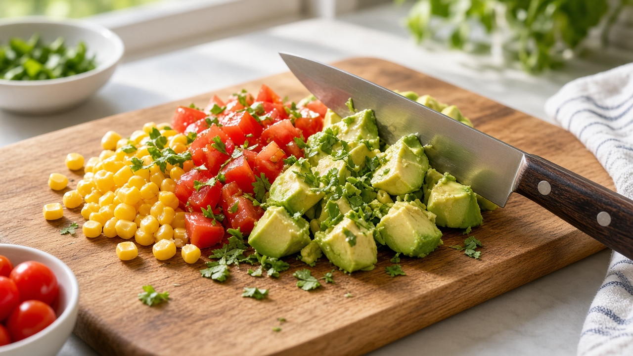 Chop the veggies