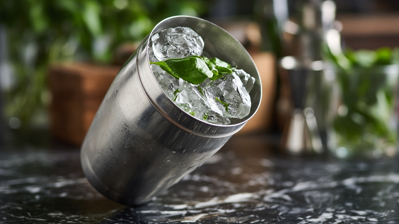 Shake with gin