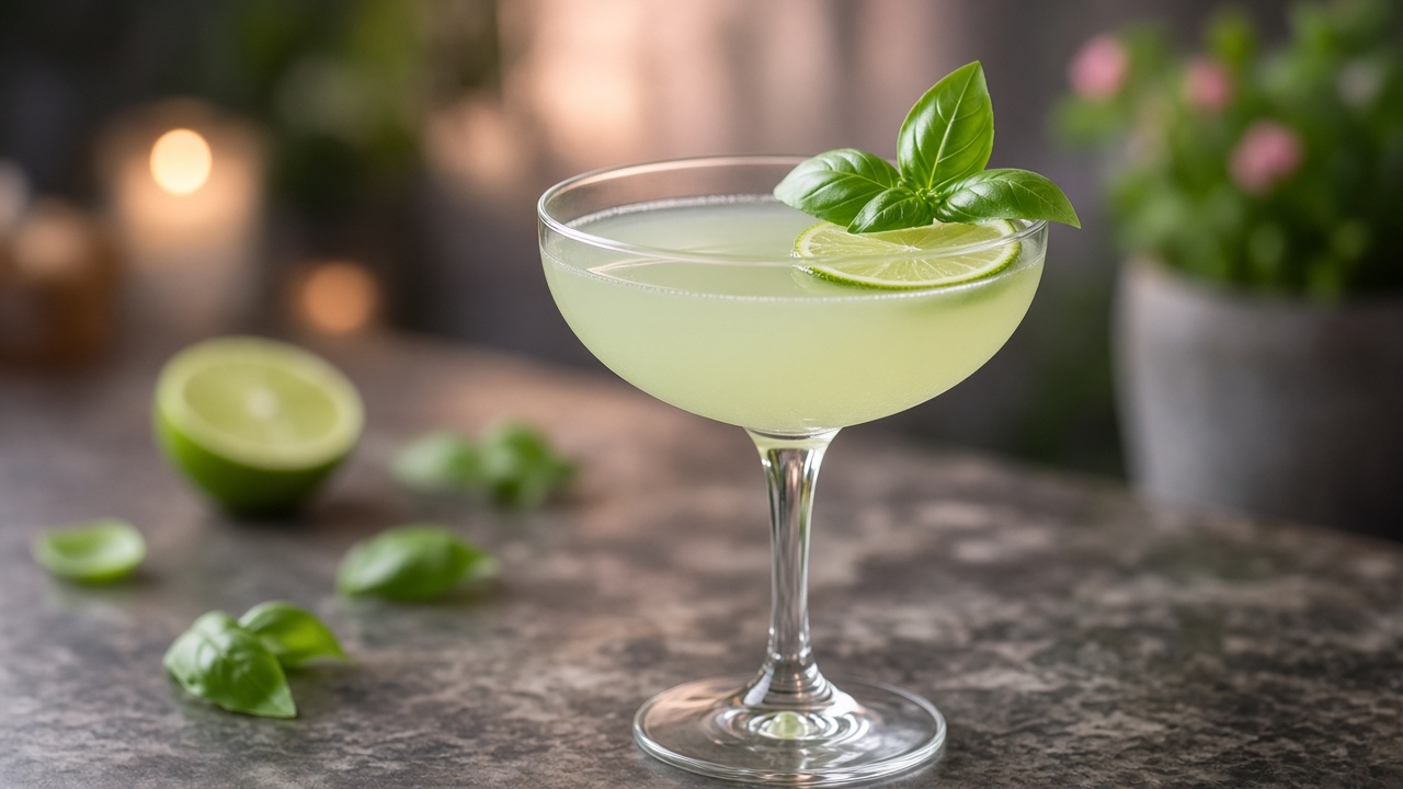 Basil Gimlet