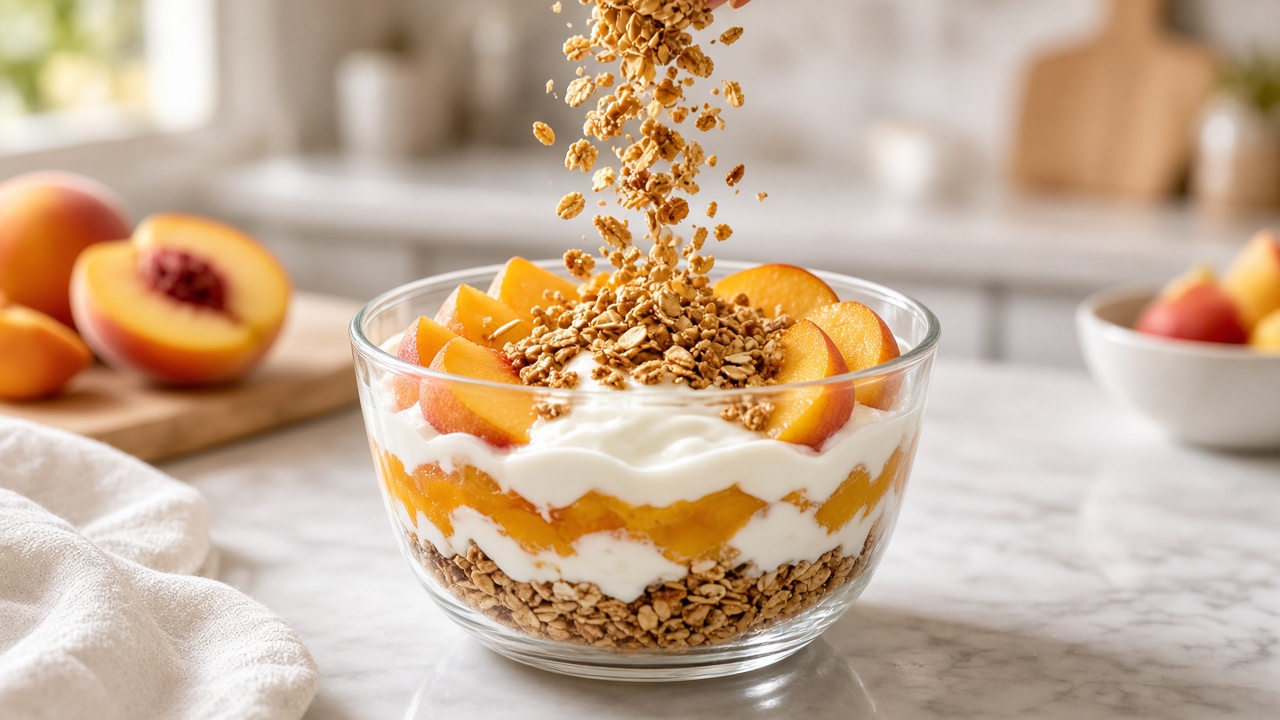 Finish with granola