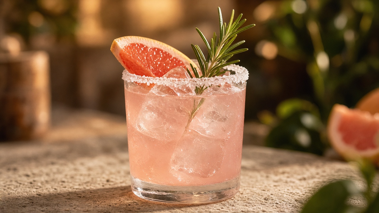 Rosemary Grapefruit Paloma