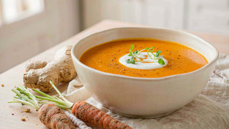 Carrot Ginger Soup
