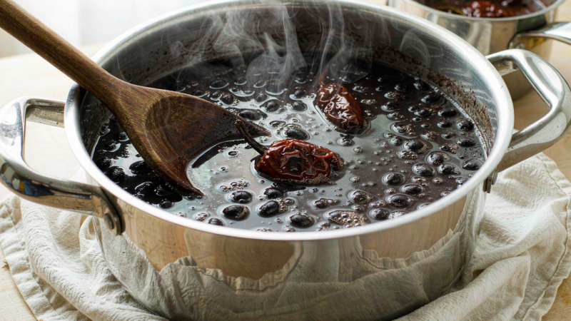 Simmer the soup