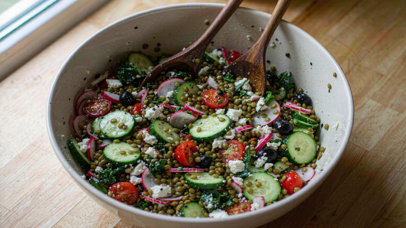 Toss the salad
