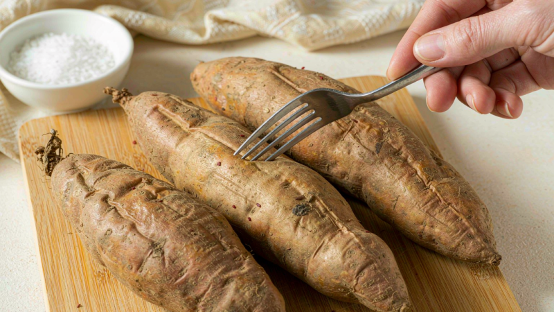 Prep the potatoes