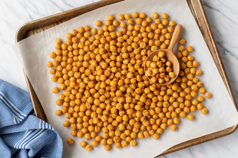 Crispy Roasted Chickpeas
