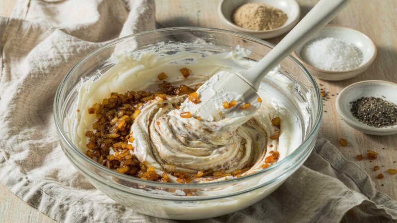 Mix the dip