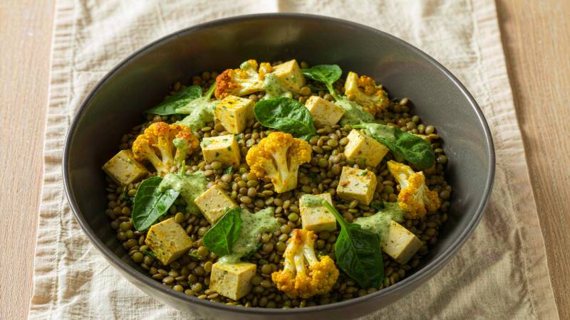 Curried Lentil Salad