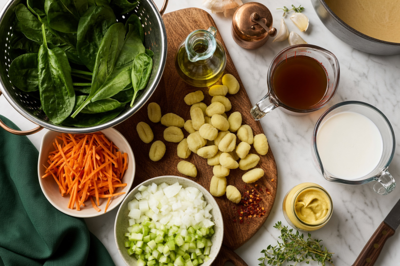 Soften the vegetables
