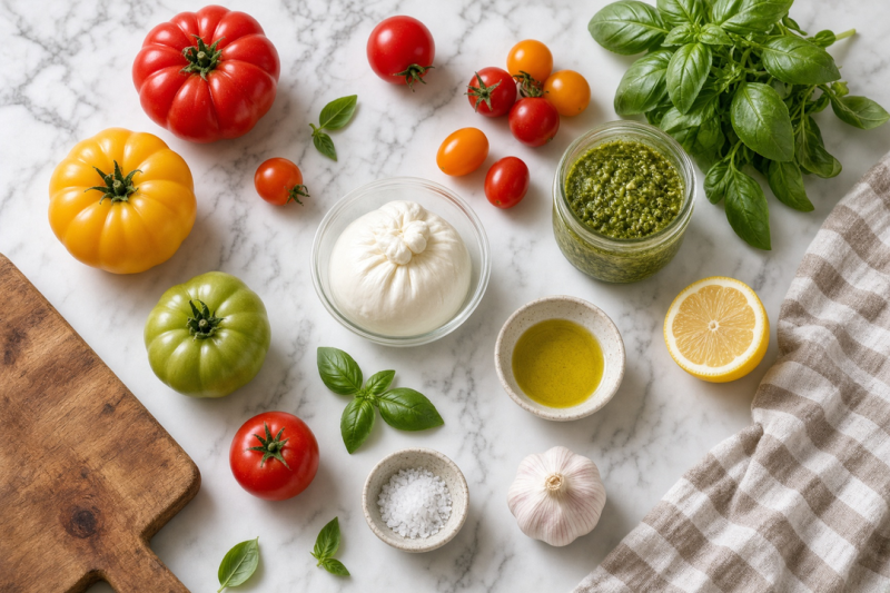Plate the heirlooms