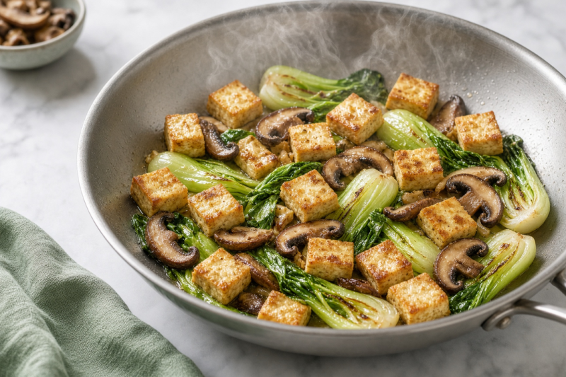 Cook the vegetables