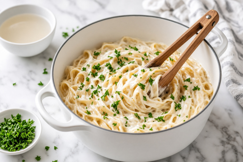 Add the pasta