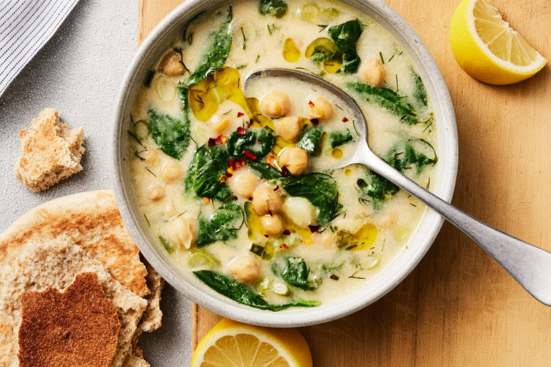Lemon Chickpea Soup