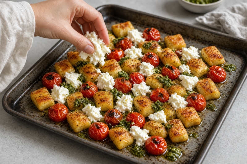 Add the mozzarella